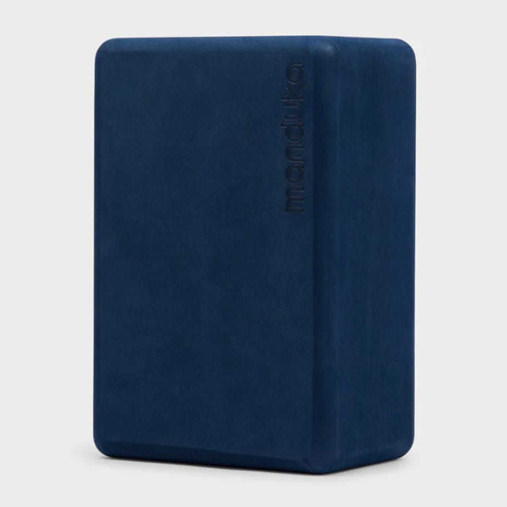 บล็อคโยคะ MANDUKA รุ่น RECYCLED FOAM - สีกรม